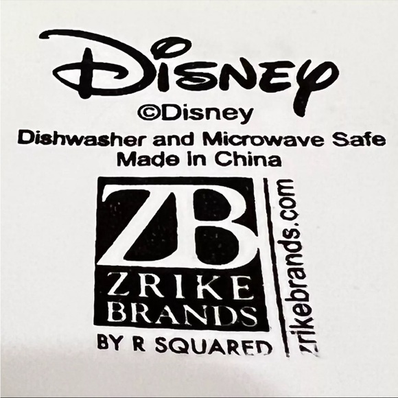 Mickey Disney Coffee Mug White/Red Interior NEW - Picture 4 of 4